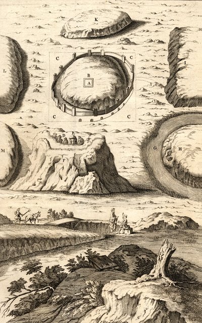 Le premier plan de Rome au début du règne de Romulus - English School